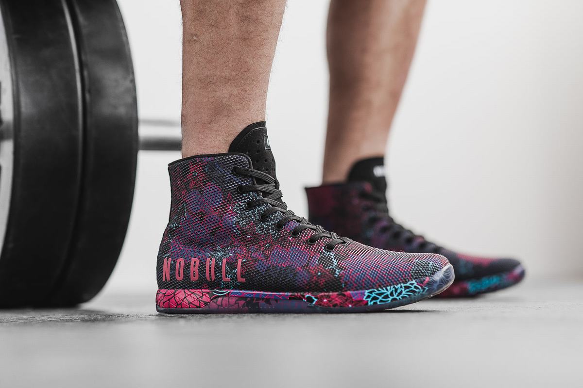 Nobull Superfabric High-Top Men's Trainers Multicolor | Australia (CF5170)